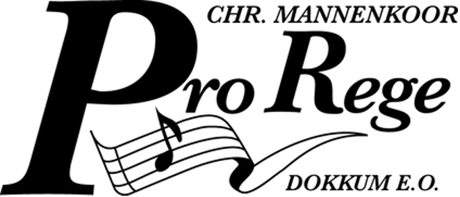 Chr. Mannenkoor Pro Rege logo